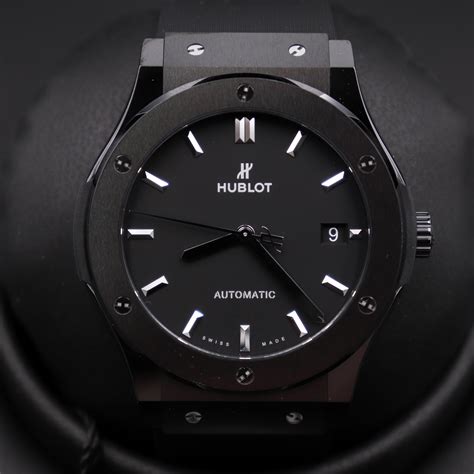 hublot all black classic fusion|Classic Fusion Black Magic 45 mm Uhren .